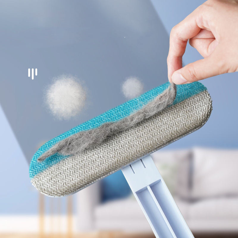 Brosse Magique 4-en-1: Éliminez Poils d’Animaux & Nettoyez Sans Effort !